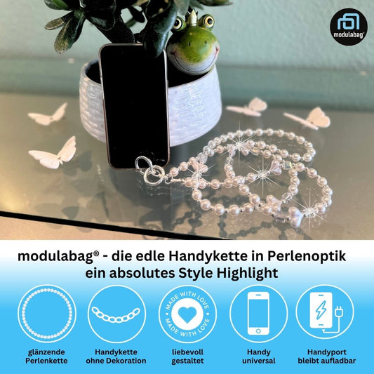 Die Handykette in Perlenoptik – Stilvoll und praktisch für jedes Handy