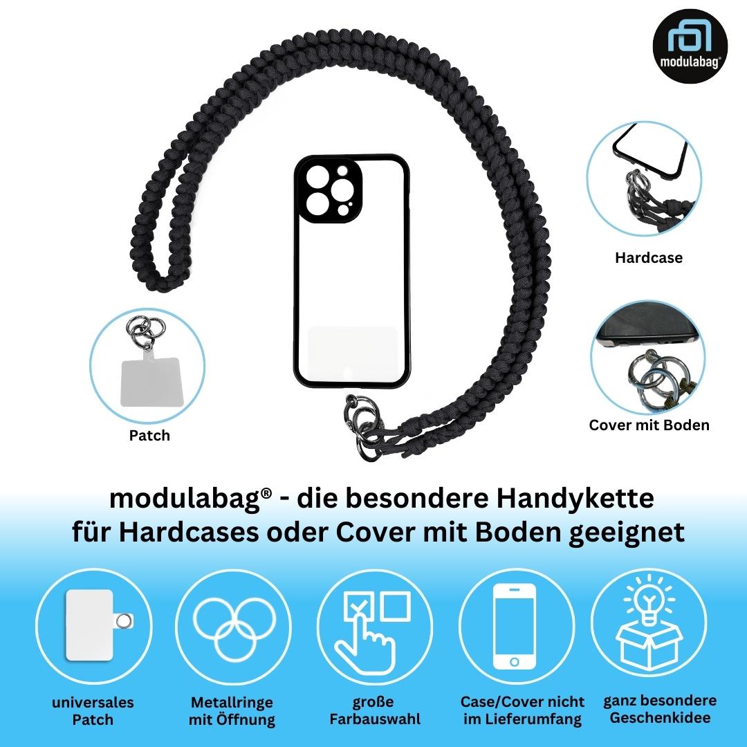 Handykette per Hand geflochten