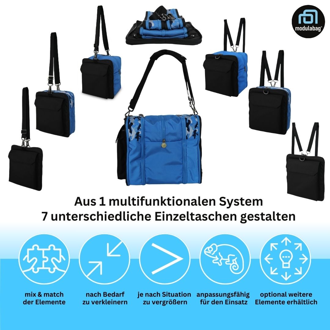 Taschen Rucksack Set 7 in 1