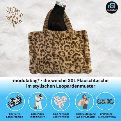 Shopper Leo XXL Flausch