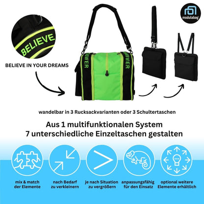 Taschen Rucksack Set 7 in 1