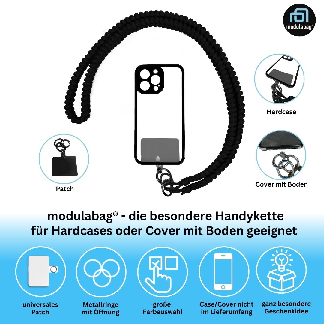 Handykette per Hand geflochten